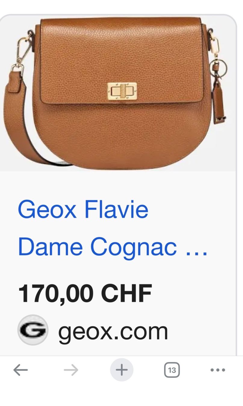 Geox Borse da donna: Geox Handtasche Grau - Top Zustand – Usato da Zürich venduto da ana_7wny 9