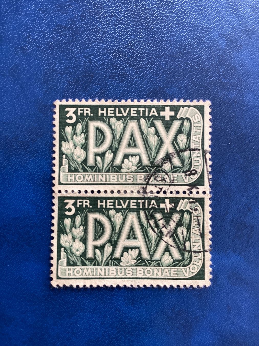 Tutti i francobolli: pax 3 briefmarke – Usato da Reinach BL venduto da andreas_mueller