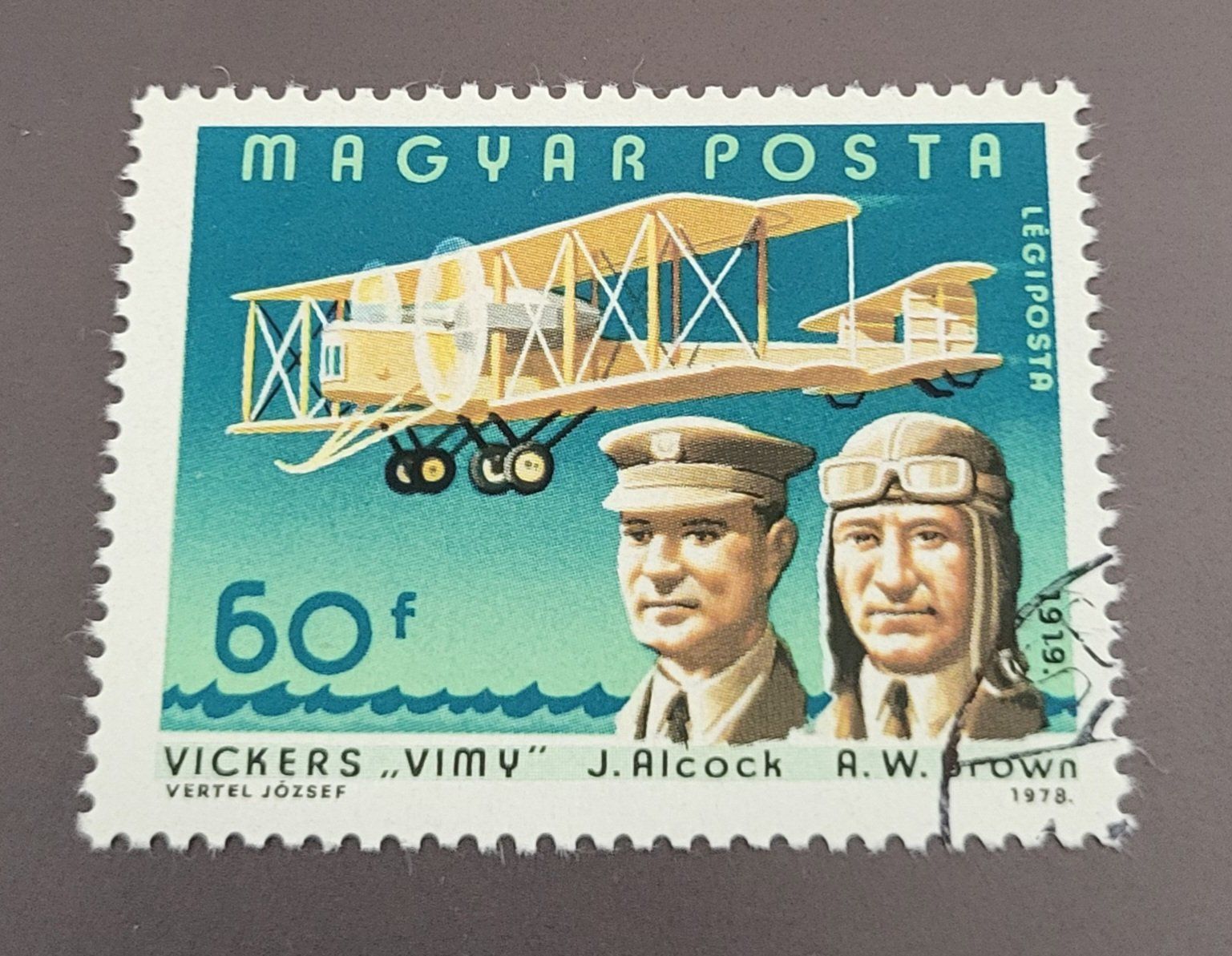 Tutti i francobolli: Ungarn 1978 Flugzeug briefmarke – Usato da St Gallen venduto da Stampsalshobby