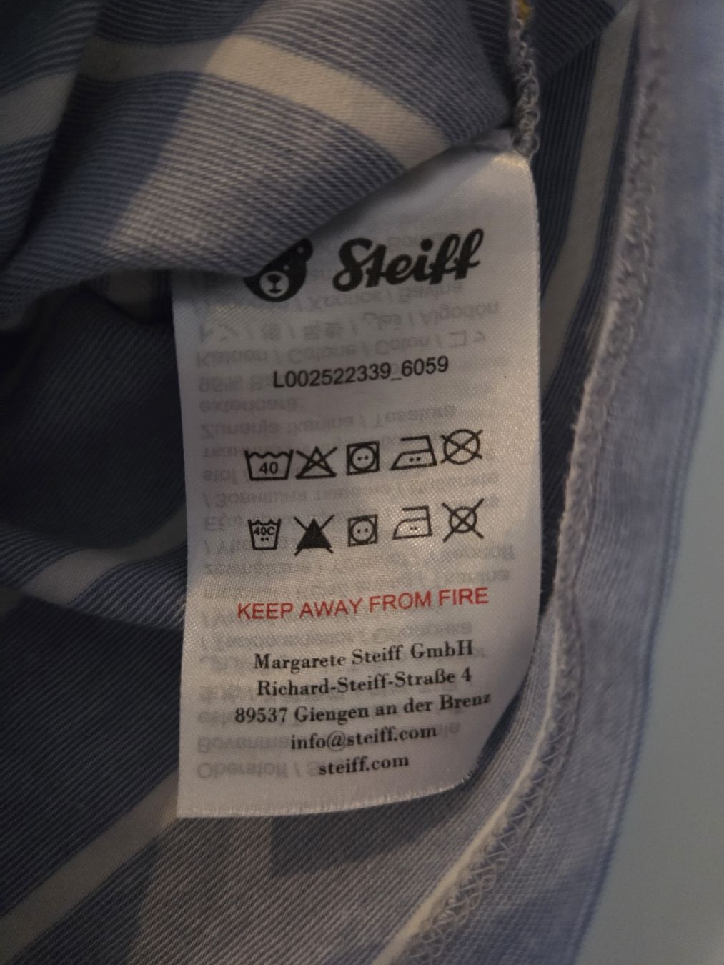Steiff Maglioni & Felpe: Steiff Baby-Shirt, Grösse 62 – Nuovo (secondo la descrizione) da Hochdorf venduto da lor_27 2