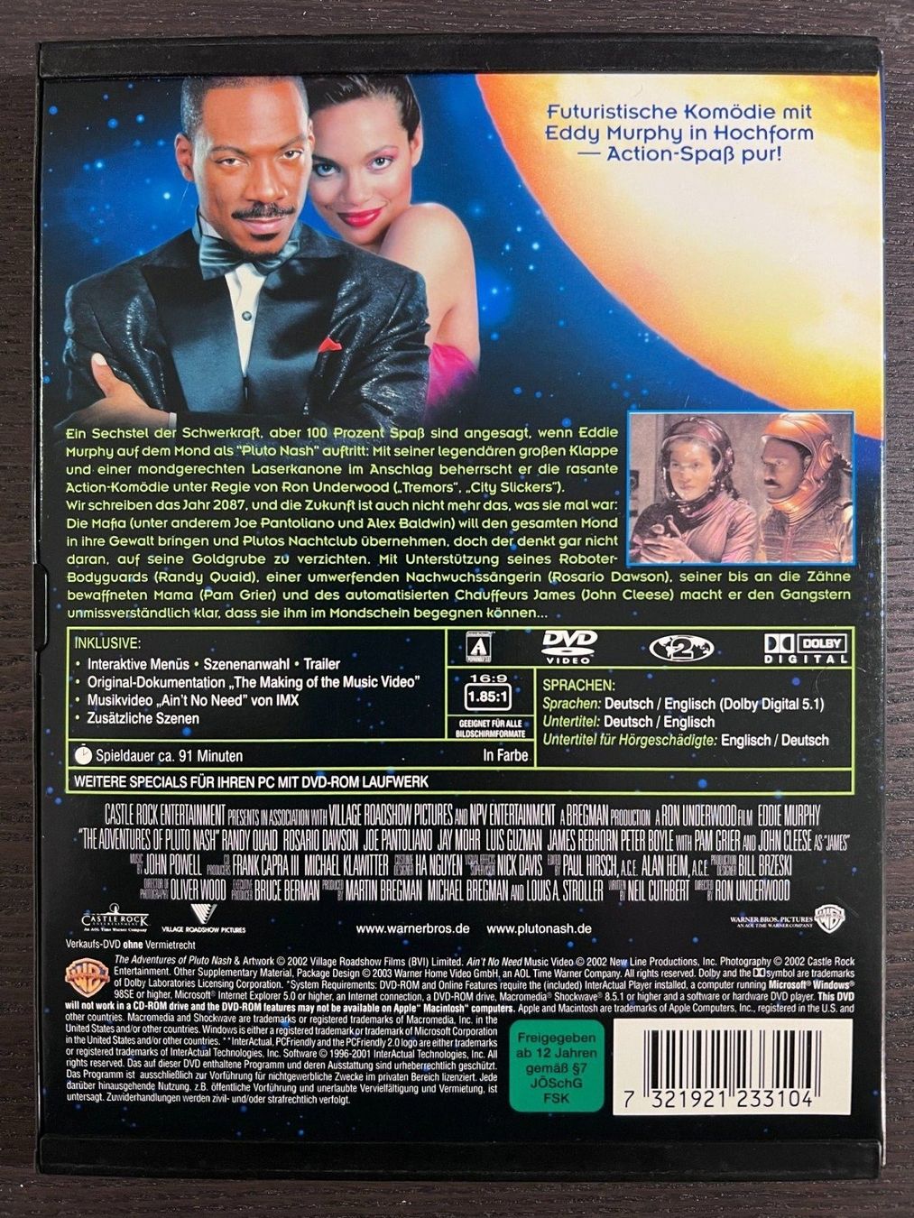 Tutti i DVDs: Pluto Nash – Usato da Zürich venduto da FilmFreunde 1