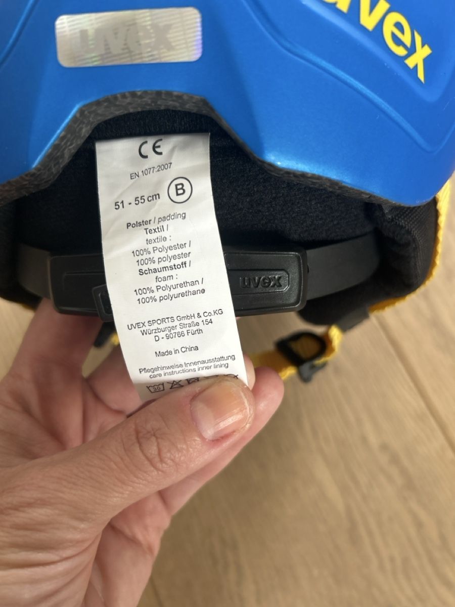 Uvex Caschi: Uvex Skihelm Kinder 51-55cm – Usato da Hilterfingen venduto da kin_zx9j 4