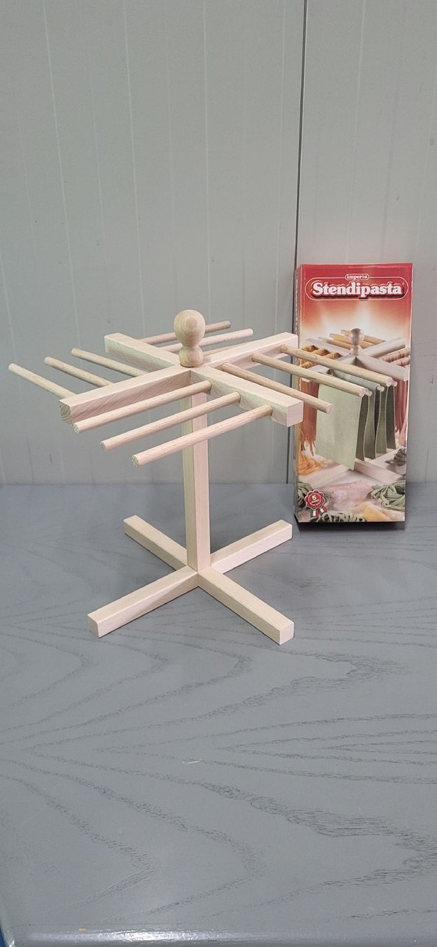 Altro in Decorazioni & Accessori: Imperia Stendipasta Nudeltrockner, Holz, – Nuovo e nell'imballaggio originale da Figino venduto da mayam63