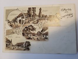 Ansichtskarte Litho Rünenberg Baselland gelaufen 1907 Box1