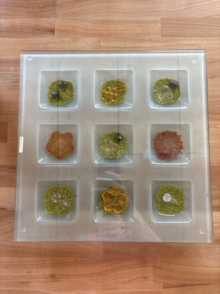 Tutte le decorazioni: Glas Platte mit Deko Fächer – Usato da Rümlang venduto da baselsale1