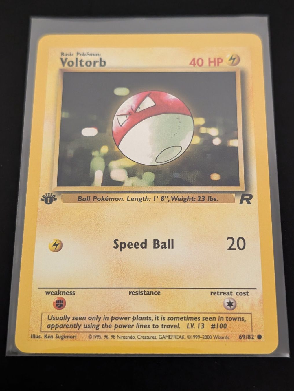 Pokémon Carte collezionabili: Pokemon Karte Voltorb 69/82 First Edition – Usato da Hendschiken venduto da TCG_Babey