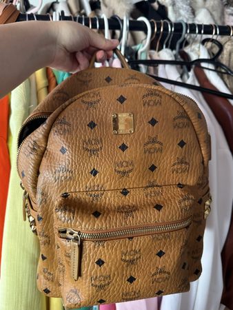 MCM Rucksack Visetos braun mit Gebrauchsspuren gebraucht