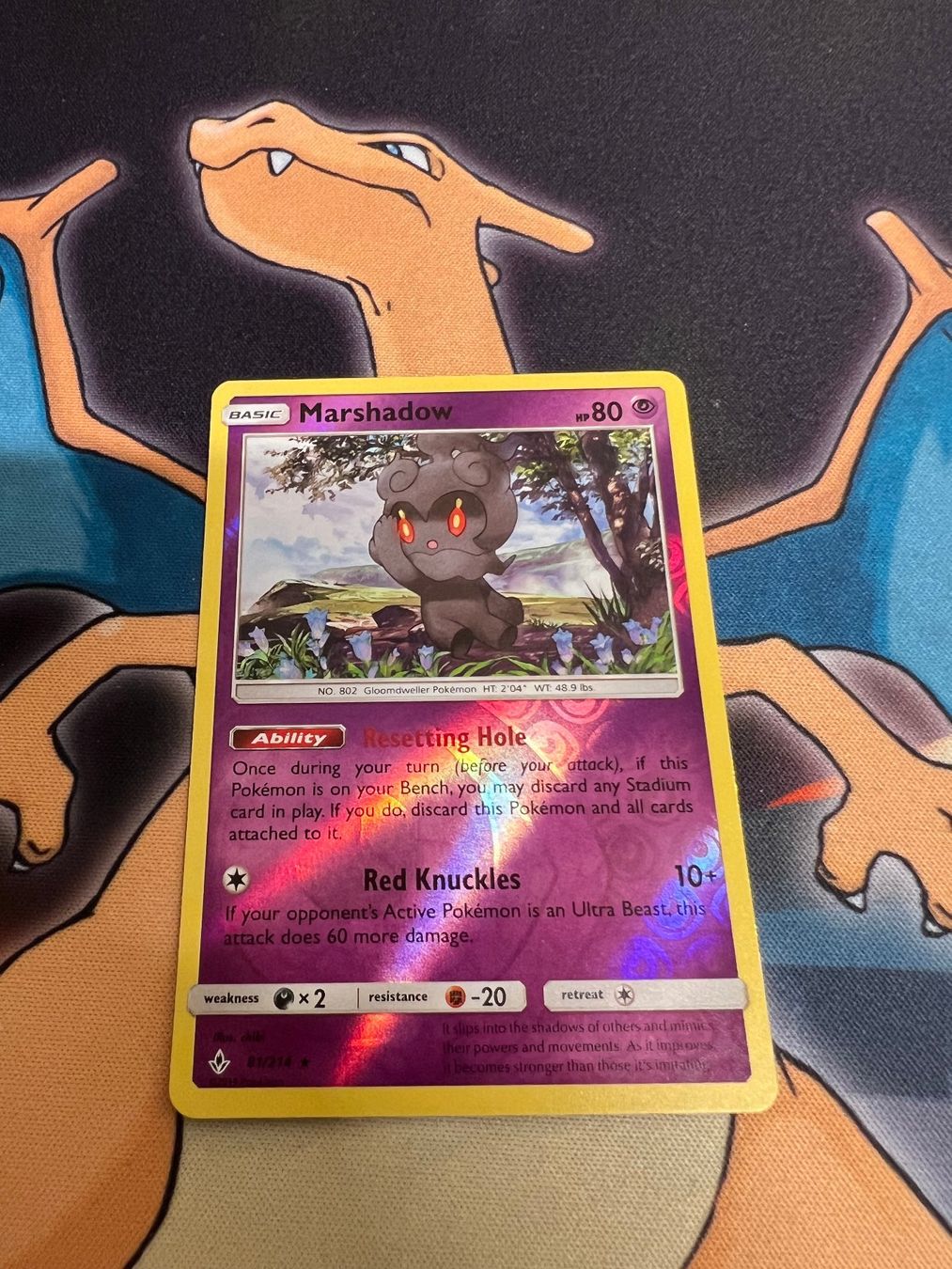 Pokémon Sammelbilder & Trading cards: Marshadow (UNB 81) - Reverse Holo - EN - Unbroken Bonds – Neu (gemäss Beschreibung) aus Bülach von Pfrenzel