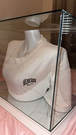 T-Shirt Crop weiss 