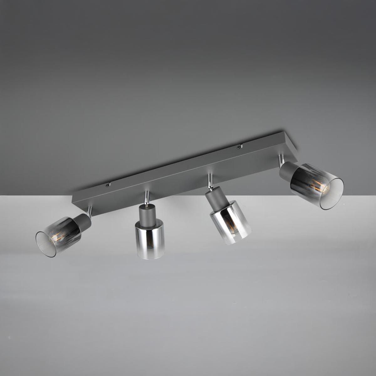 Lampadari & plafoniere: Deckenleuchte, 4 Spots, 59 cm x 9 cm – Nuovo (secondo la descrizione) da Kreuzlingen venduto da Smart-Light 1