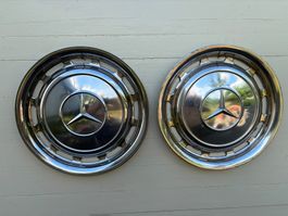 2 Radkappen  MB 14 Zoll, W108,109,116,107,123,114.TOP