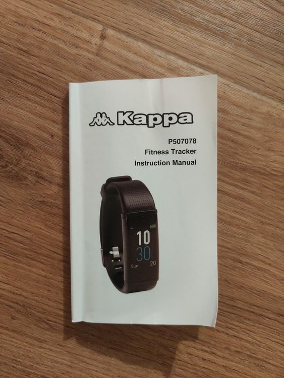 Kappa Fitness Tracker Bluetooth Armband Uhr Wasserdicht IP67 Kaufen