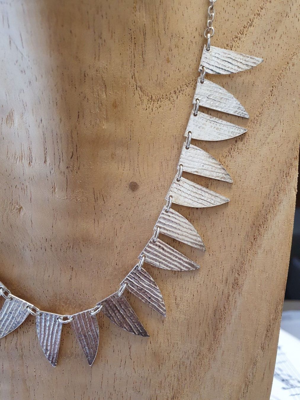 Catenine: Designer Art-Déco Silber-Collier in .... – Usato da Wohlen AG venduto da palmsprings 1