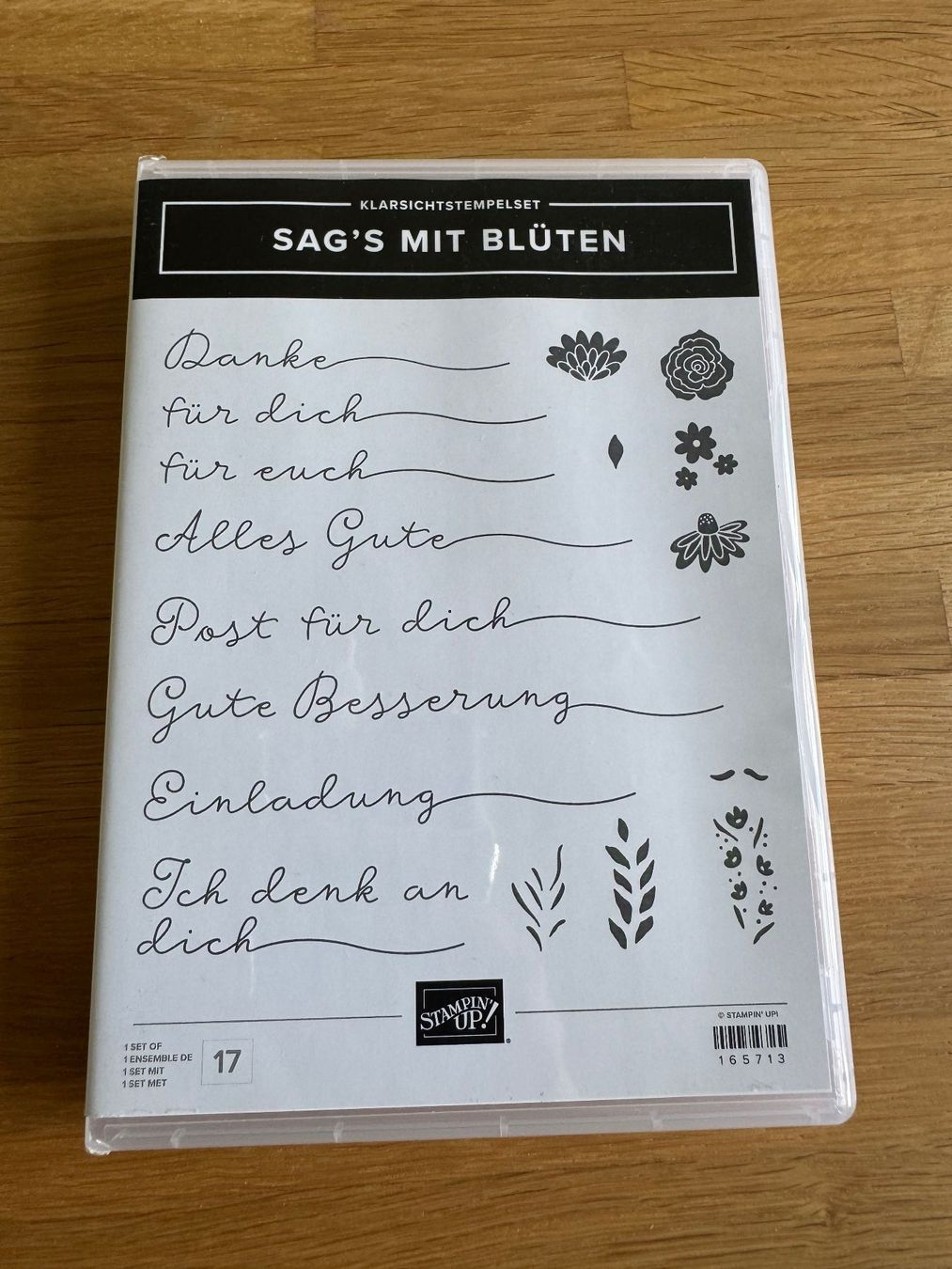 Stampin' up! Timbri: Stempelset "Sag's mit Blüten" von Stampin Up / A – Usato da Neukirch (Egnach) venduto da muolen