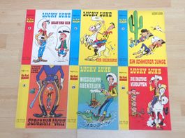 Lucky Luke - 6 Bände Fix und Foxi Album