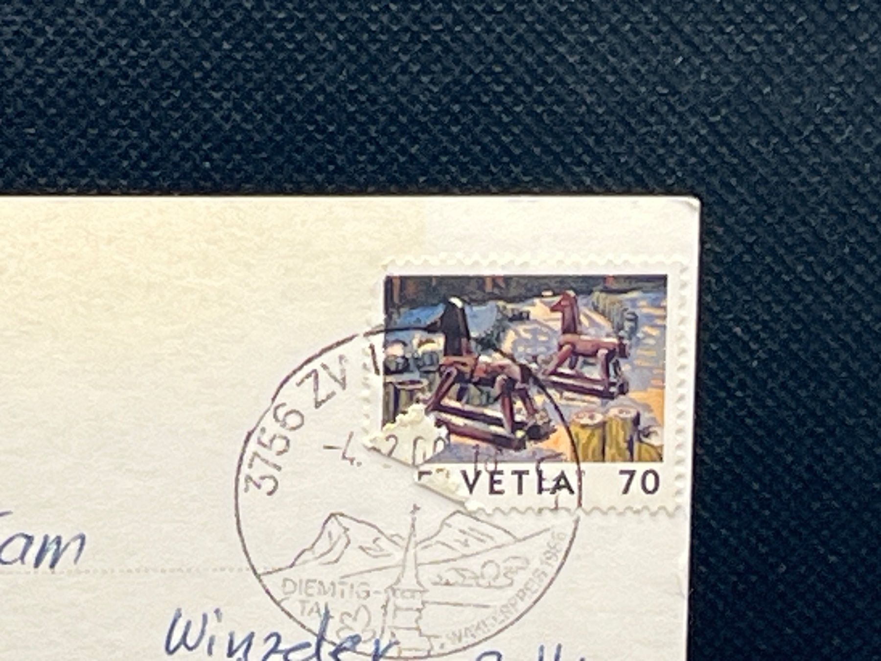 Ansichtskarten: Schwenden - Diemtigtal – Gebraucht aus Widnau von Brusi9 1