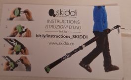 Skiddi: Système de transport de skis, 2 pièces