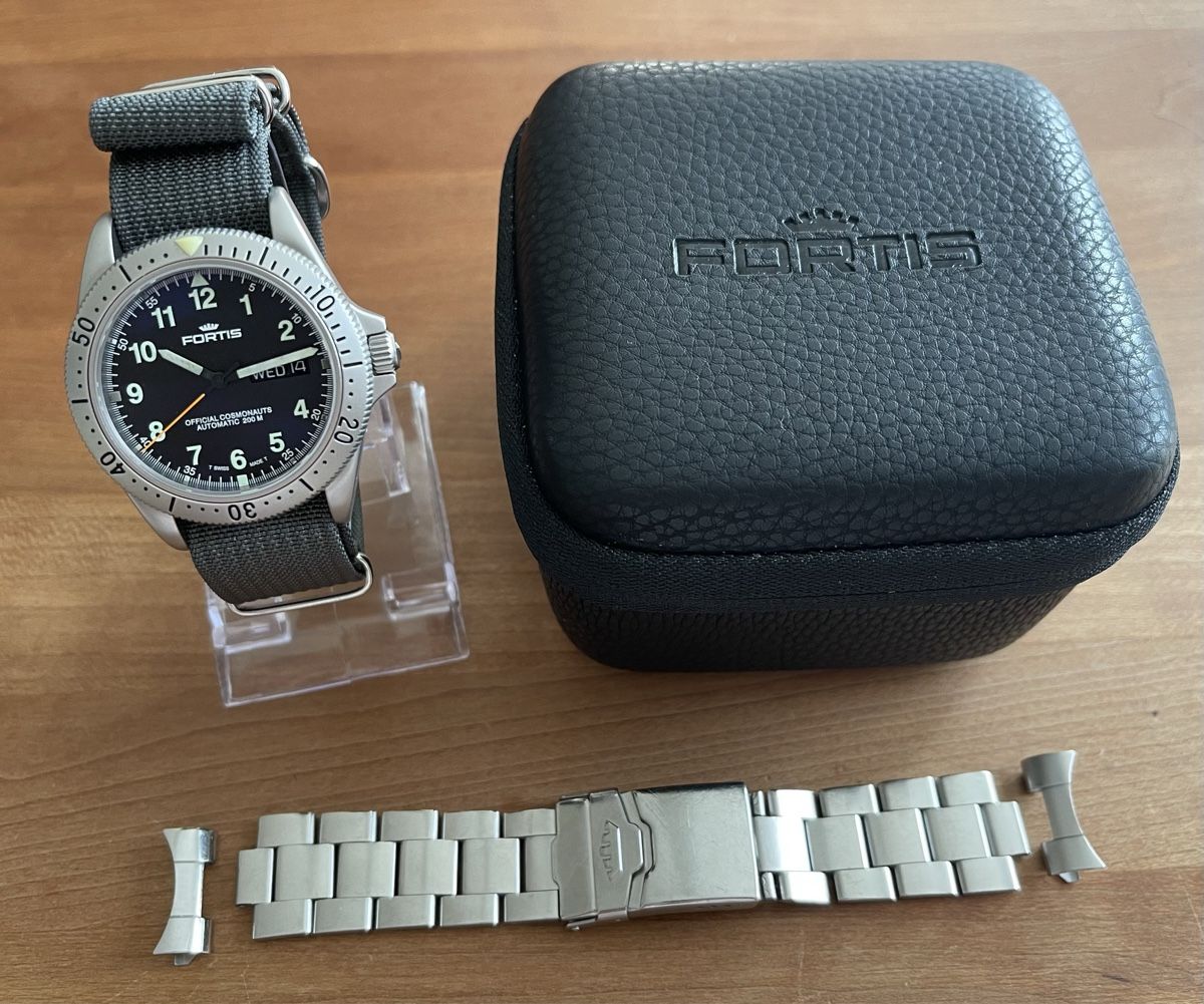 Fortis Uhren: FORTIS Official Cosmonauts Automatic 200m Ref. 610.22.158 – Gebraucht aus Embrach von Canderau 2