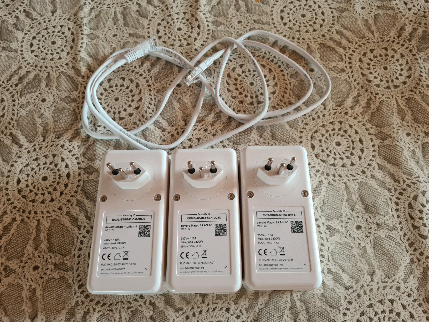 Devolo Laufwerke & Adapter: devolo Powerline Magic 1 LAN Adapter 3 Stück – Gebraucht aus Lütisburg-Station von Lukashuser 1