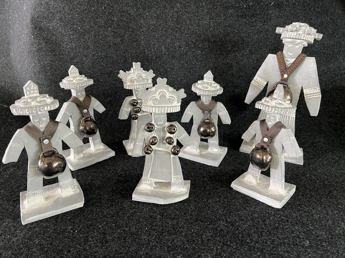 Skulpturen & Statuen: Appenzeller handgemachte  Sylvesterkläuse, Unikat! – Neu (gemäss Beschreibung) aus Urnäsch von Ursjack