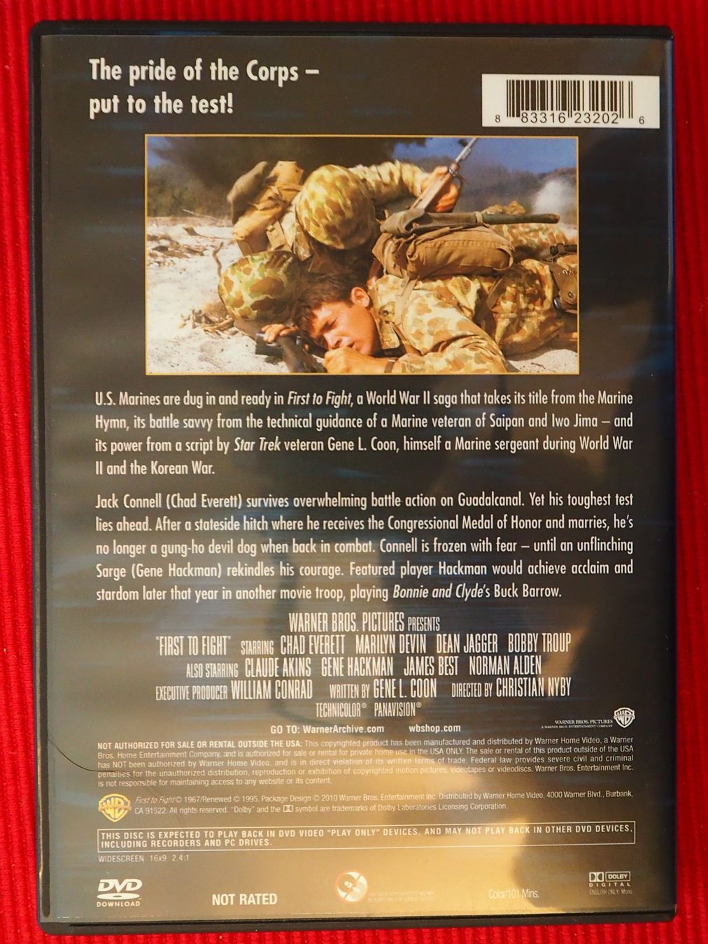 Tutti i DVDs: First to Fight / Chad Everett / UK-Import – Usato da Chur venduto da dluli 1