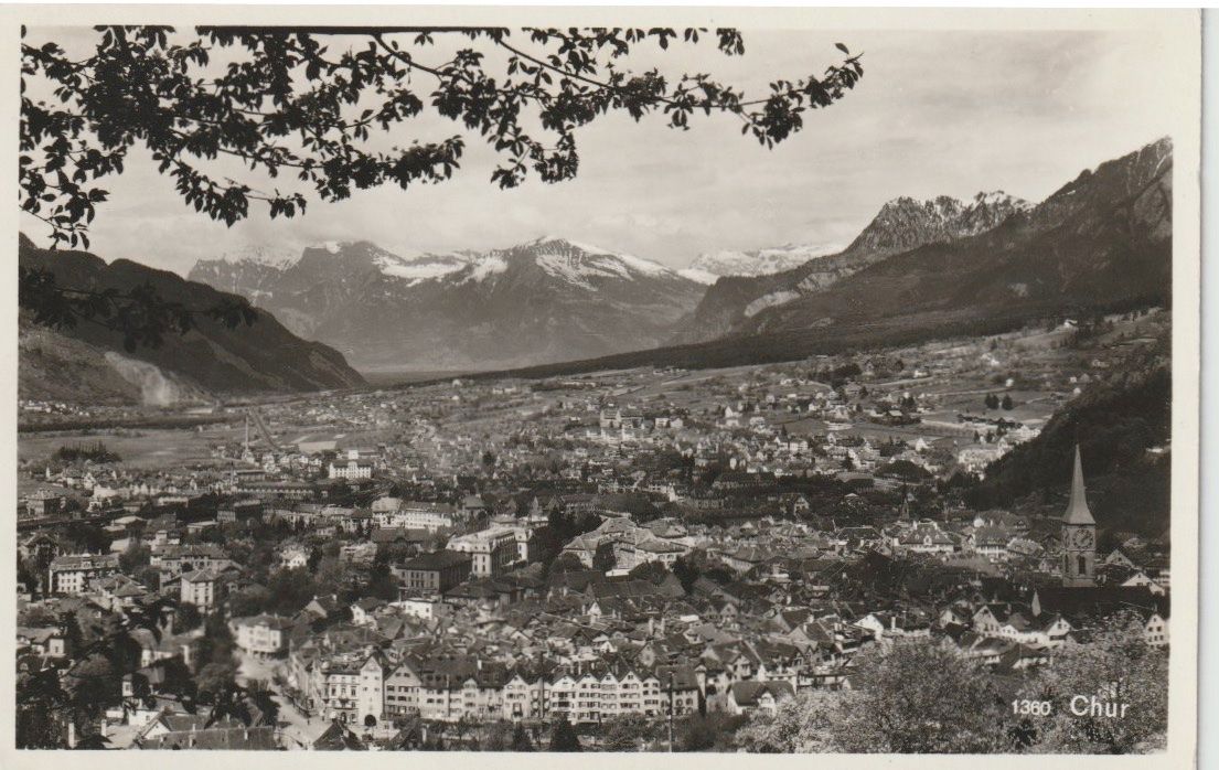 Ansichtskarten: Ab 63 Chur, Stadtansicht, 1988 – Neu (gemäss Beschreibung) aus Freienbach von Bhaltis