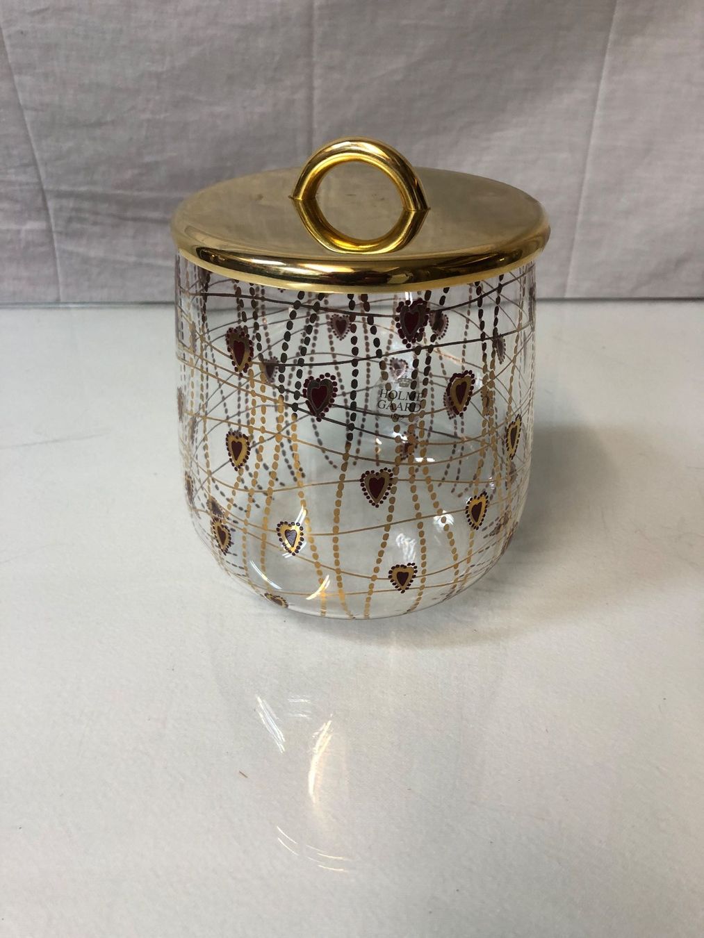 Holmegaard Bicchieri: Holmegaard Gebäckglas Höhe 14cm – Usato da Brunnen venduto da Allerwaren