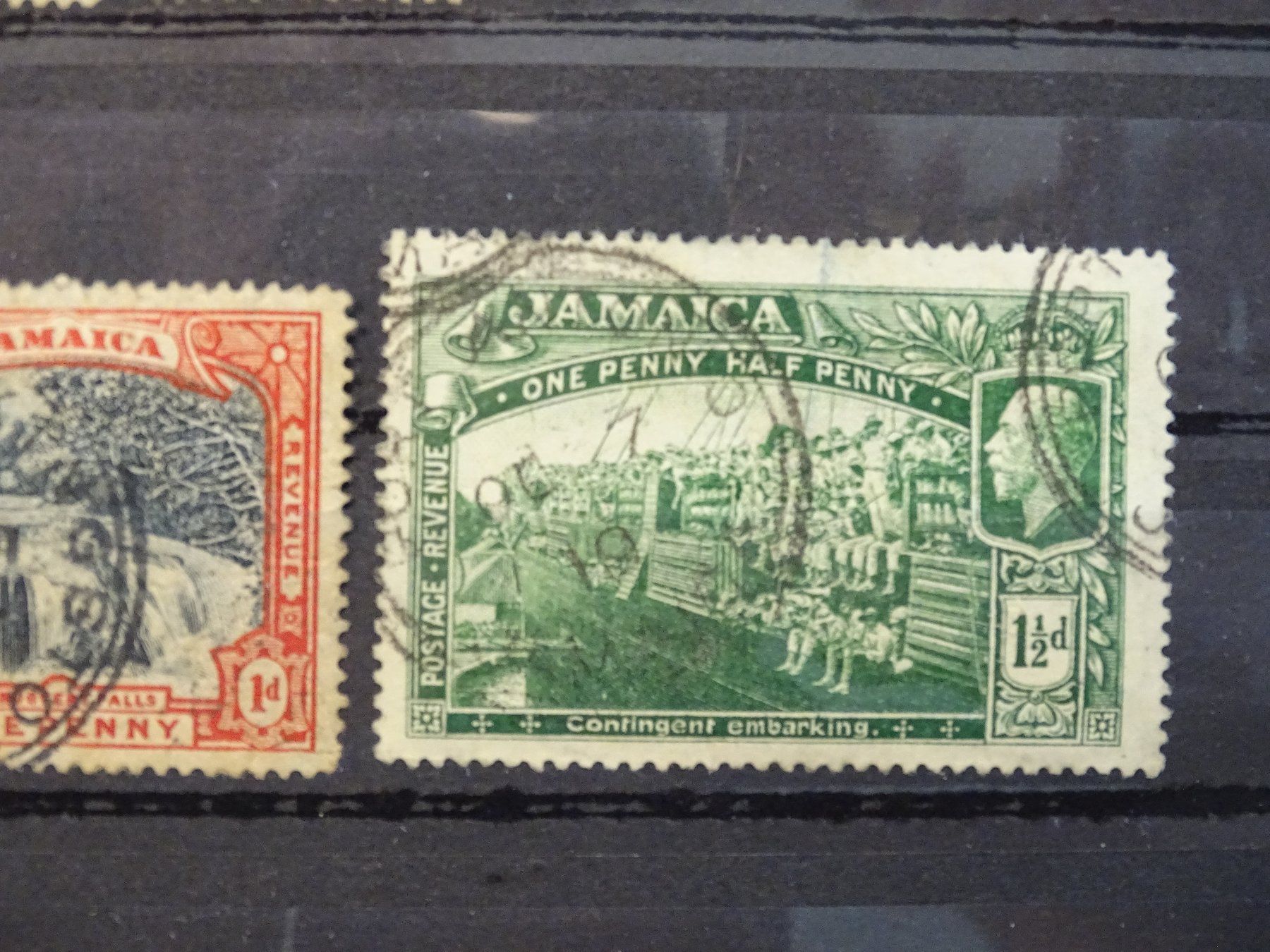 Tutti i francobolli: Jamaica uralte gestempelte Briefmarken – Usato da Schliern b. Köniz venduto da Djbubu 3