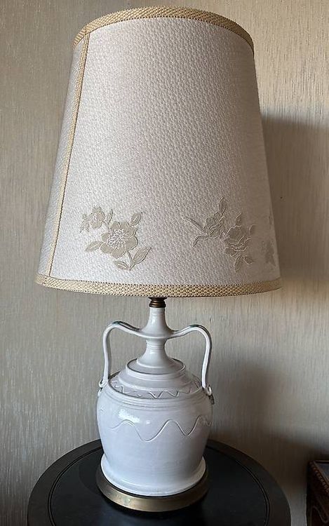 UMAGE Eos mini lampe de table marron clair/acier