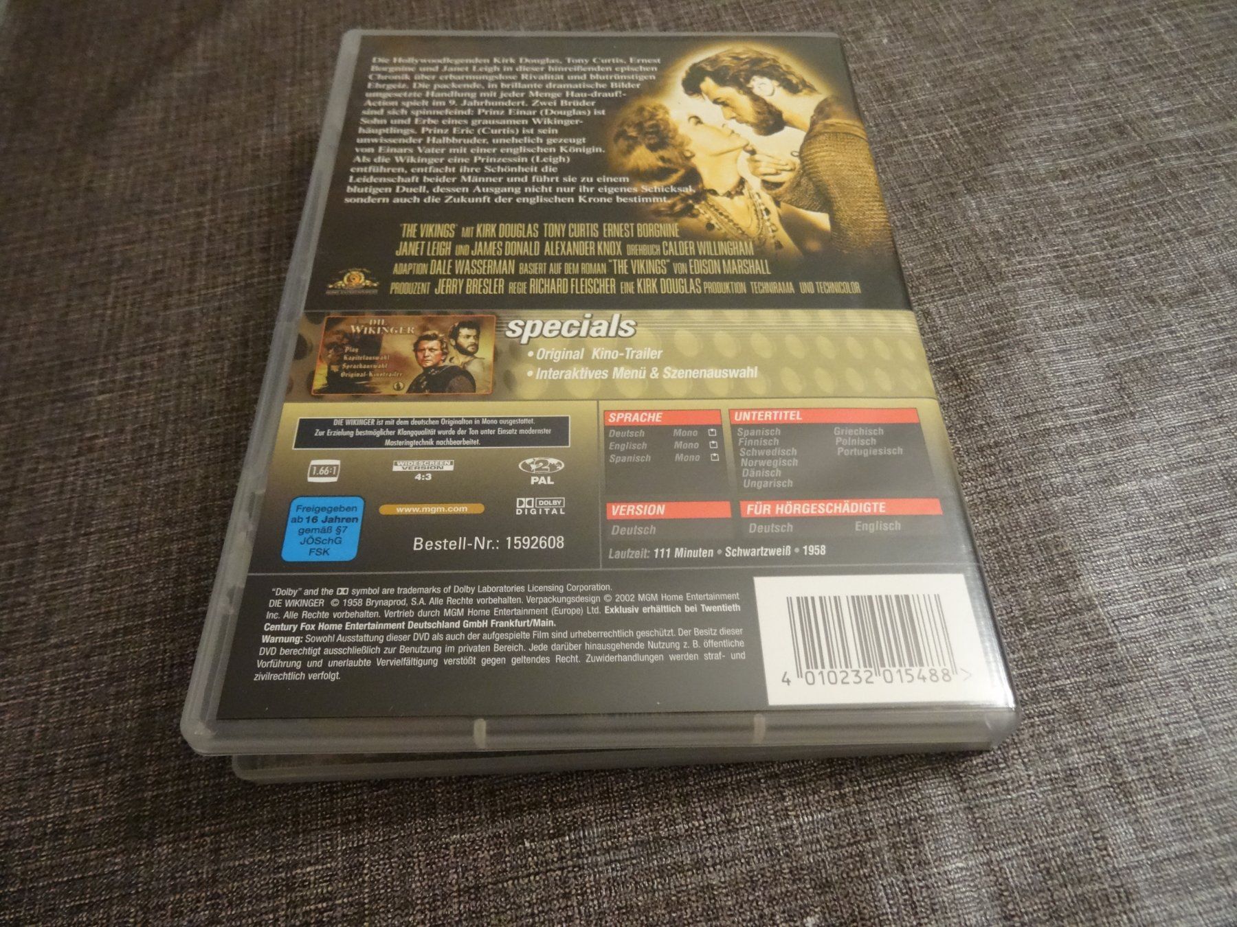 Alle DVDs: Die Wikinger DVD – Gebraucht aus Olten von Disc-Verkauf 2
