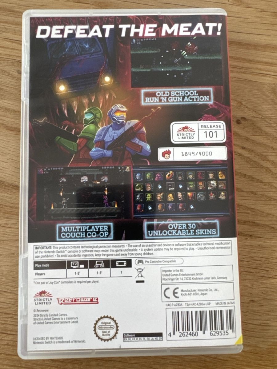 Giochi: Iron Meat Switch – Usato da Ichertswil venduto da EldenLord 2