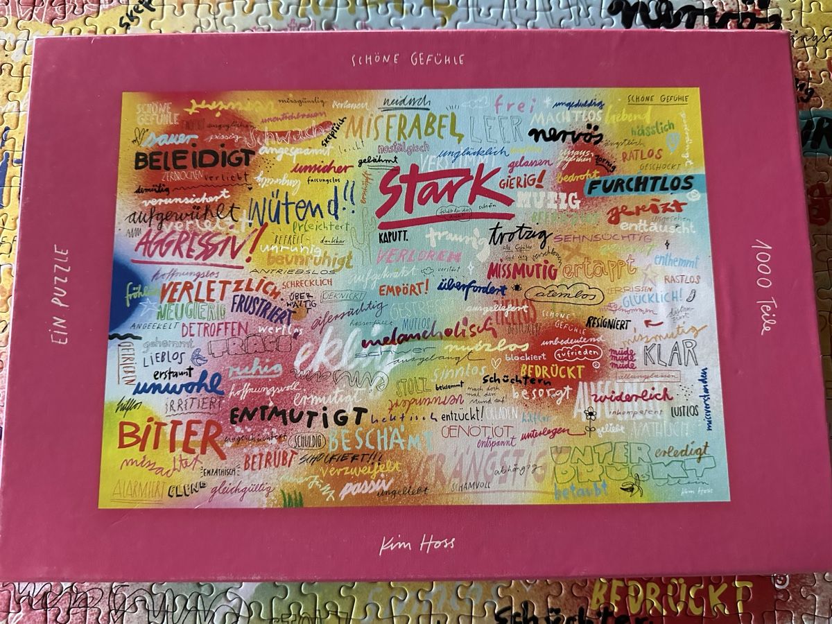 Puzzle: Puzzle - 1000 schöne Gefühle – Usato da Ottikon venduto da lo99