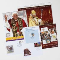 Briefmarken PAPST BENEDIKT XVI - DEUTSCHE POST Set 6-Teilig