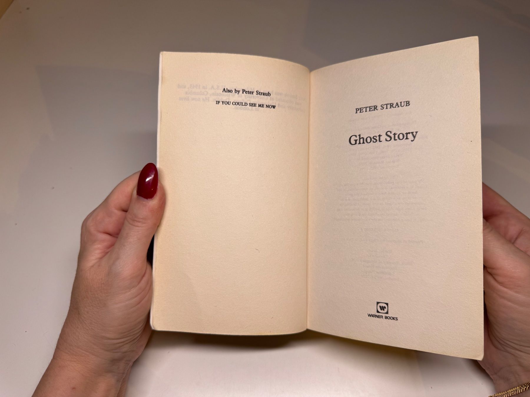 Libri: Peter Straub, NOVEL: Ghost Story – Usato da Grosswangen venduto da English_books 2