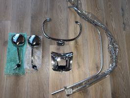 Chrom Ersatzteile  für die Vespa