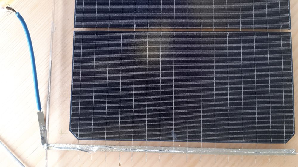Dispositivi a energia solare: Solar Module  Solarzellen Solarpanel Einzelverkauf – Usato da Oey venduto da Parkplatzbrocki 3