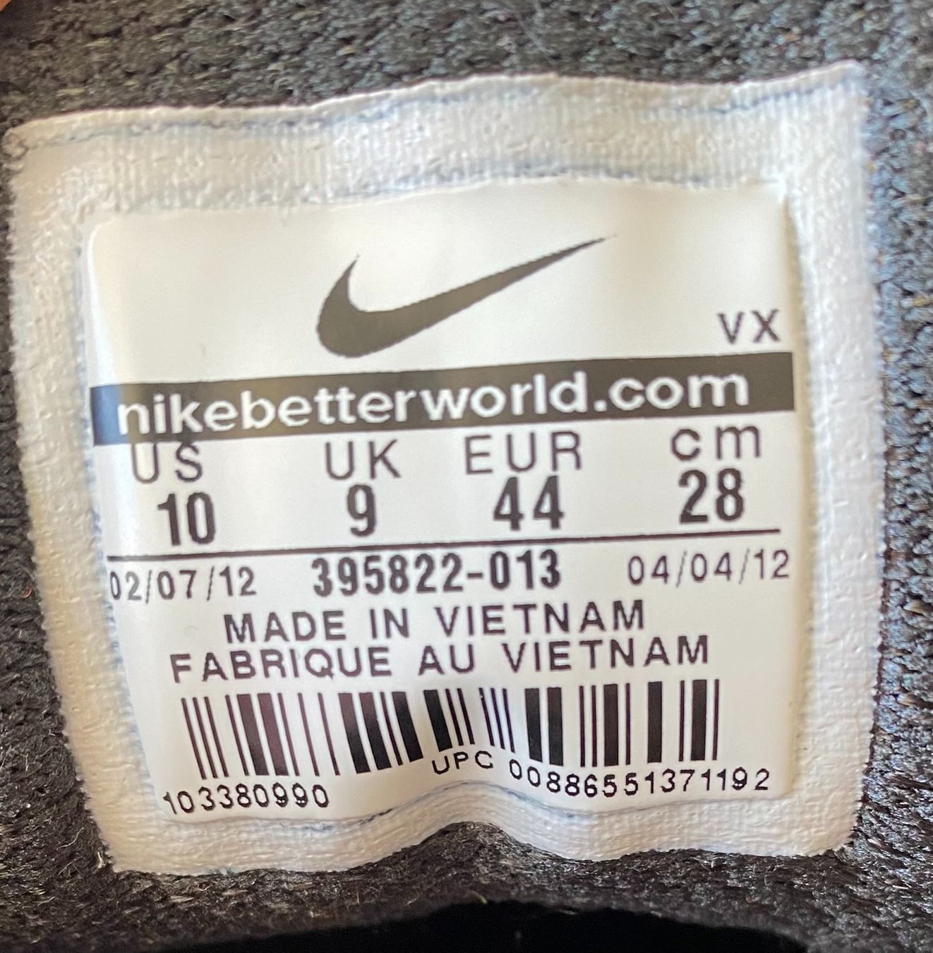 Nike Scarpe da uomo: Chaussures Nike air t. 44 – Usato da Peseux venduto da Gilloss 5