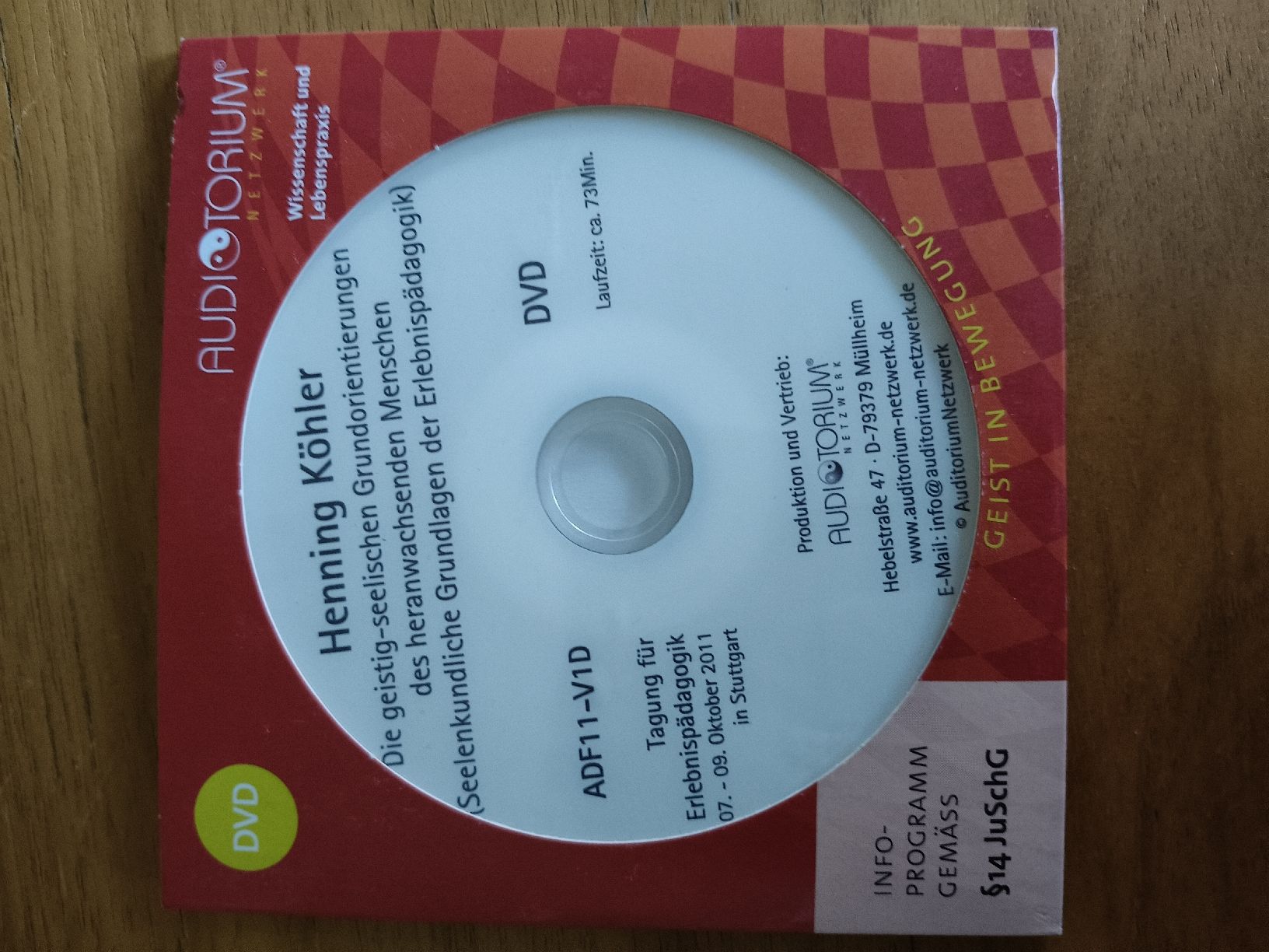 Tous les DVDs: DVD Henning Köhler Erlebnispädagogik  – D'occasion à Berneck par Wishchart