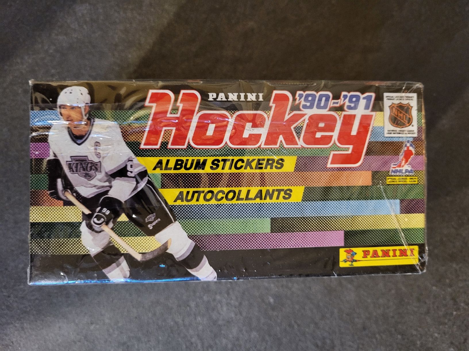 Panini Sammelbilder & Trading cards: Panini Hockey 90-91 Stickeralbum ungeöffnet, Rarität! – Neu und originalverpackt aus Benken SG von WALUK 1