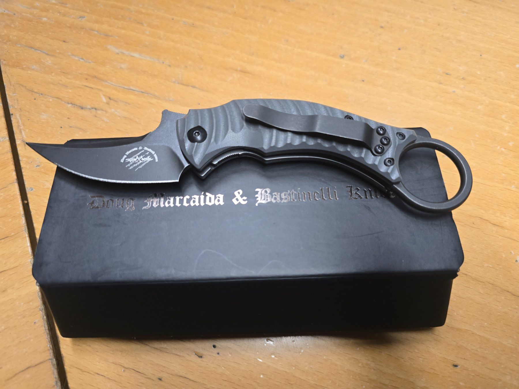 Couteaux de poche: Bastinelli  Messer BAS 18 Gp – Neuf (Voir description) à Ettingen par 1025andreas 1