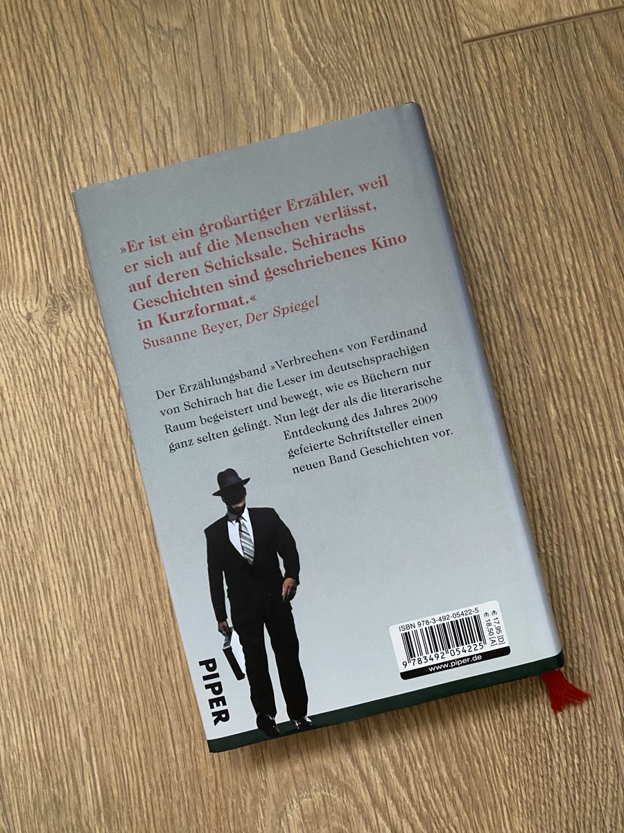 Bücher: Buch Ferdinand von Schirach - Schuld – Gebraucht aus Sursee von van.jan 1