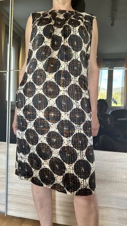 Robe Marina Rinaldi 100% silk taille L/XL état neuf