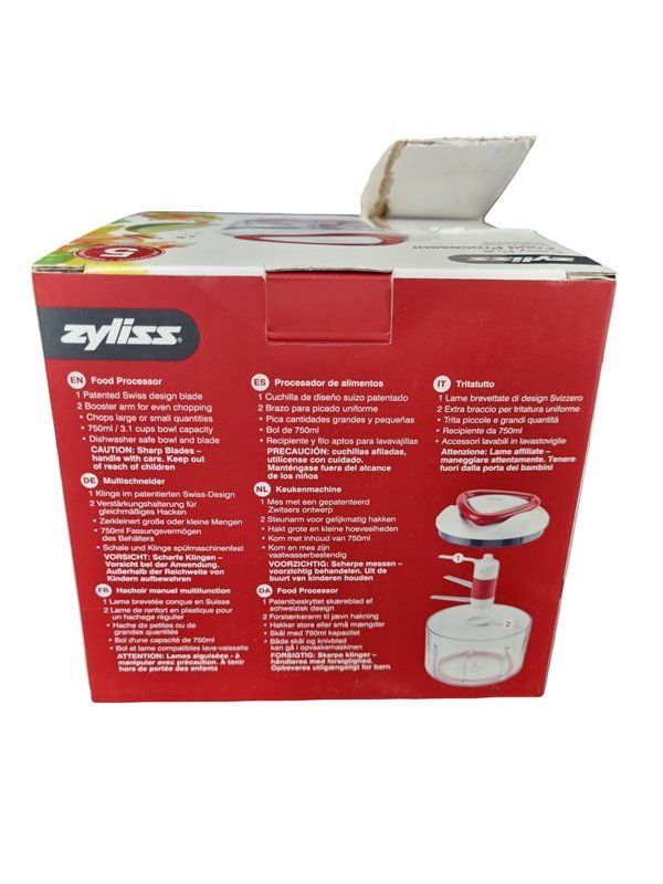 Zyliss Küchengeräte: ZYLISS Food Processor – Neu (gemäss Beschreibung) aus Wangen b. Olten von Restwert_Wangen 2