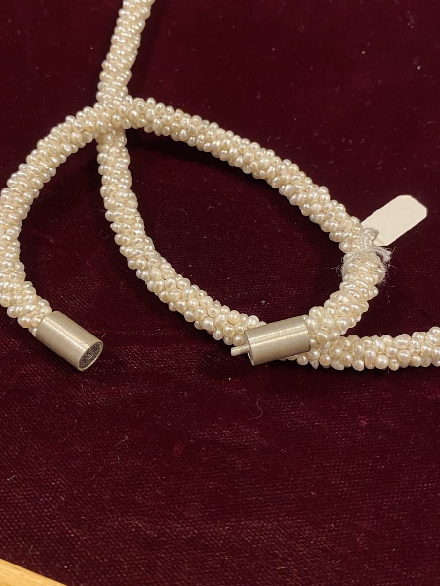 Catenine: Perlen-Set Collier und Bracelet – Nuovo e nell'imballaggio originale da Münsingen venduto da Goldschmiede_Ambrosi 2