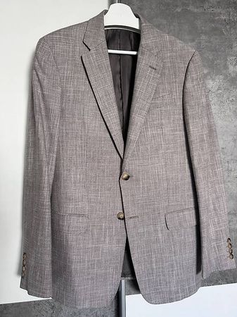 Sakko Emporio Armani G Line, Grösse 48, hellgrau-beige