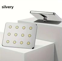 Grande pomme de douche pressurisée, 10 pouces  Silver