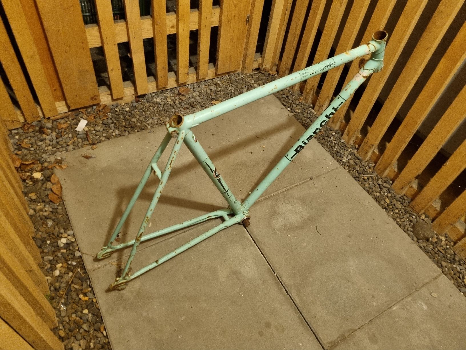 Bianchi Pezzi di ricambio: Bianchi Rahmen – Difettoso da Finsterhennen venduto da SierraSierra 1