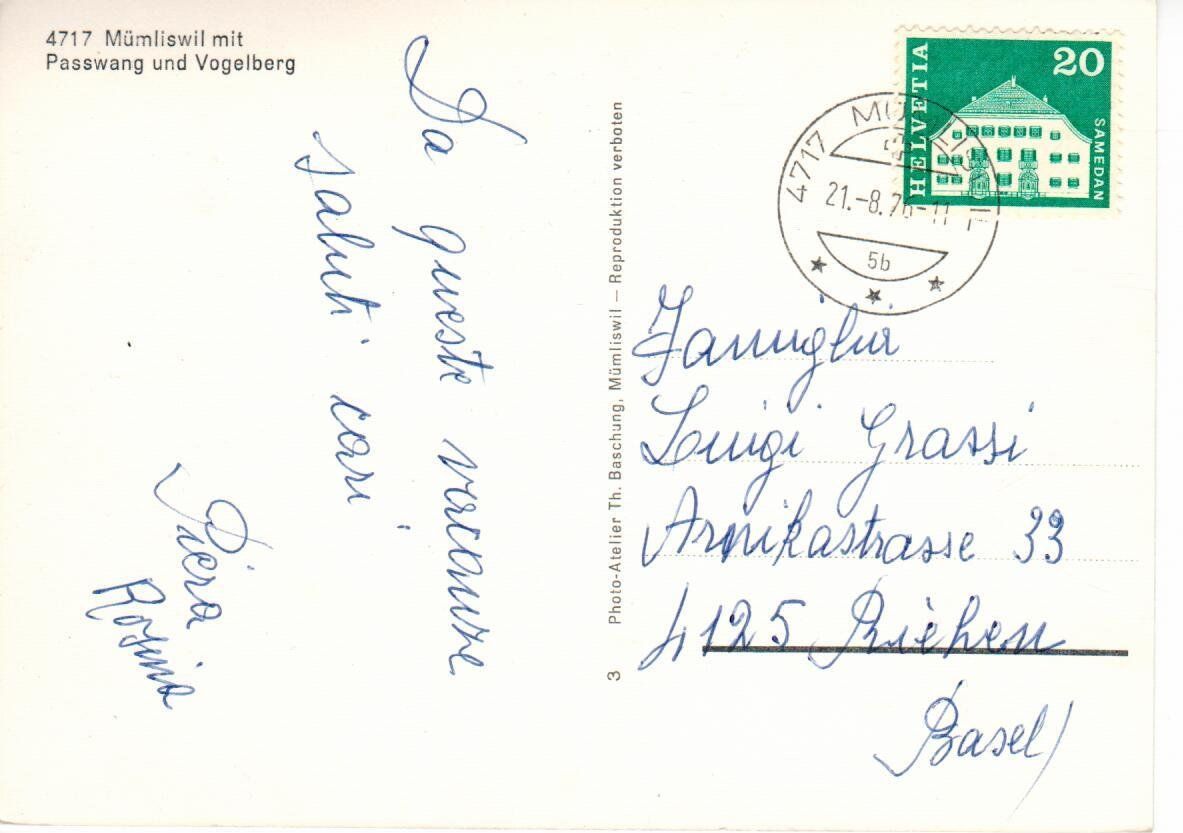 Cartes postales: Mümliswil – D'occasion à Wolhusen par Curver9 1