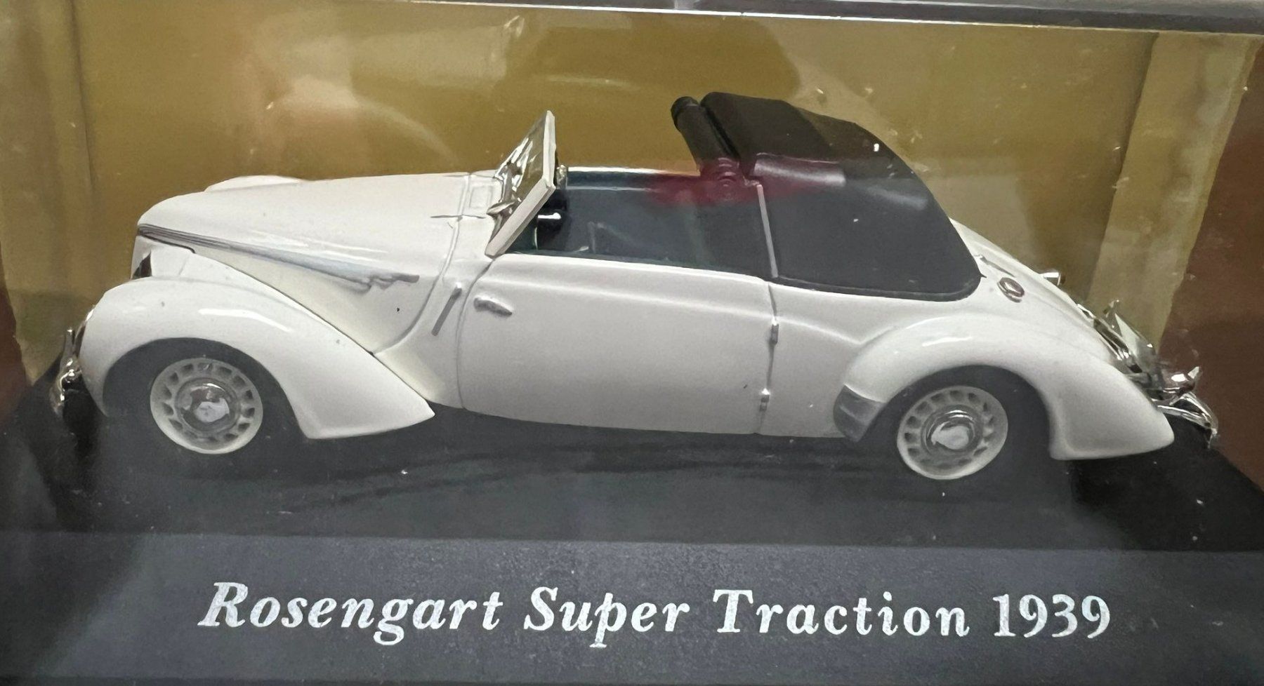 Modellini d'auto: Rosengart Super Traction 1939 1/43 – Nuovo e nell'imballaggio originale da Meilen venduto da rdv_n7s9 1