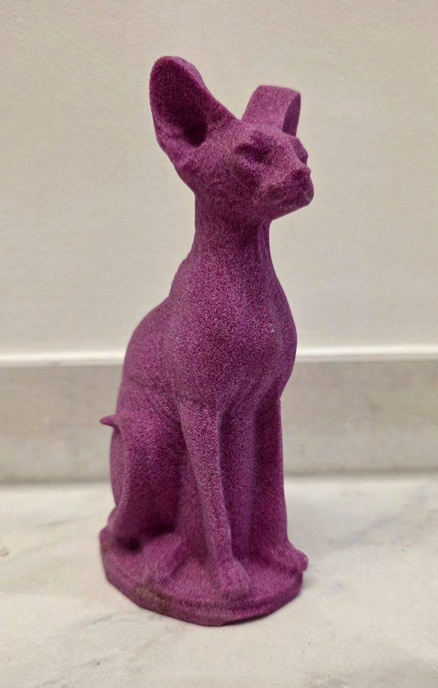 Mineralien & Heilsteine: Sphinx Katze aus Ruby 517g – Neu und originalverpackt aus Matzingen von Shay_Crystalz
